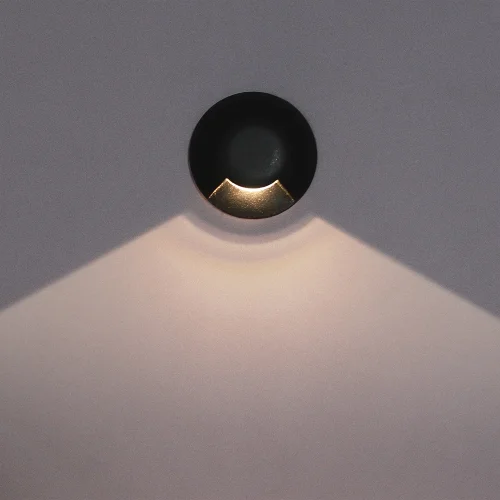 Встраиваемый светильник LED Piazza A3221IN-1BK Arte Lamp уличный IP67 чёрный 1 лампа, плафон чёрный в стиле хай-тек современный LED фото 4